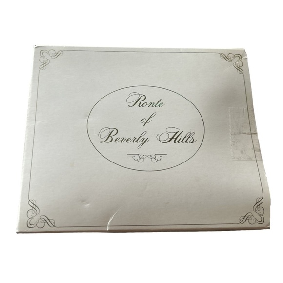 NWT Vintage Ronte Of Beverly Hills Floral NeedlePoint Purse With Gold Chain - Picture 5 of 11